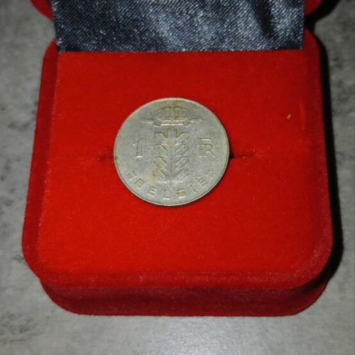 1 Belgian Franc 1974 used