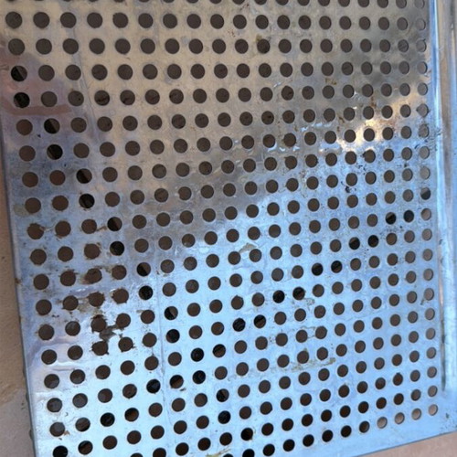 NATERIAL Alpha baking tray used, stainless steel