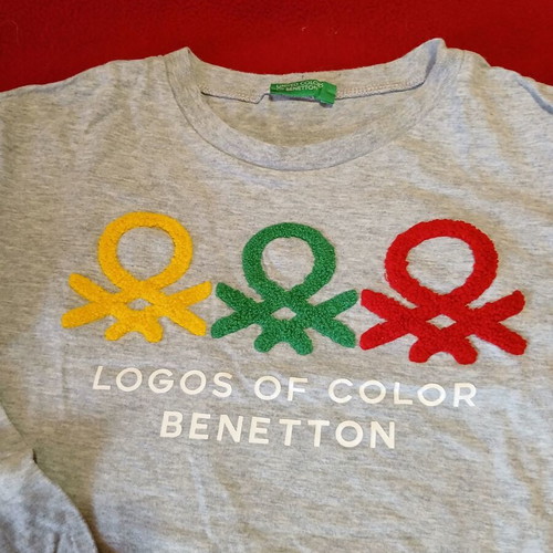 Benetton boys' blouse like new, age 10-11