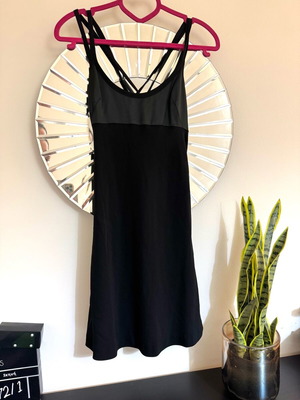 Christian Lacroix slip dress like new, size 38, black