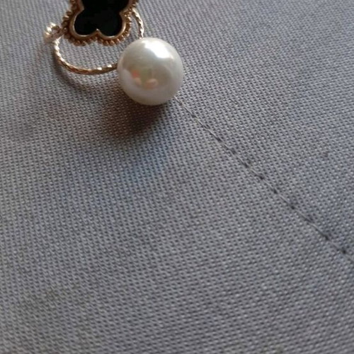 Ring new with pearl and adjustable size