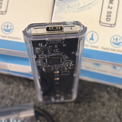 M2 SSD nVme caddy to USB Type-C new, kit