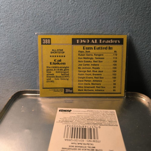 1988 Topps All-Star MLB Cards lot like new