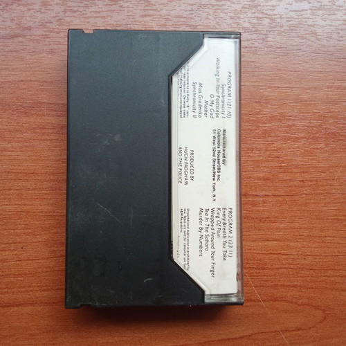 The Police Synchronicity collectible audio tape used, 1980s
