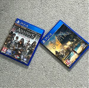 Assassin Creed ORIGINS +Assassin Creed SYNDICATE