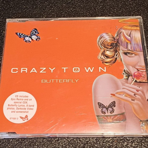 Crazy Town Butterfly CD single used, rock