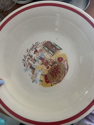 Plates with design like new