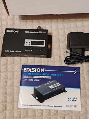 EDISION HDMI Modulator 3in1 mini Full HD ψηφιακός τηλεοπτικός διαμορφωτής