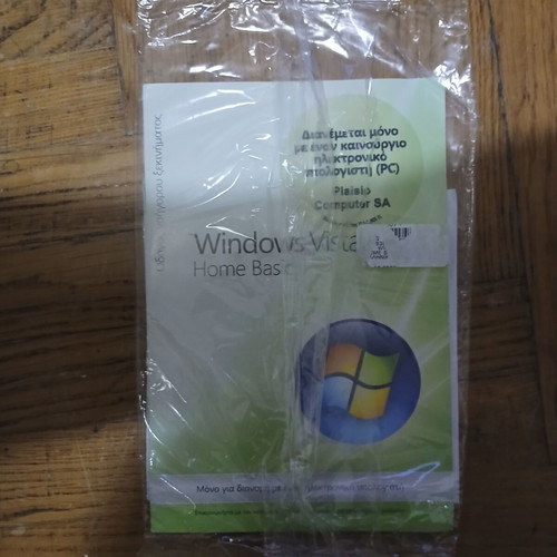Windows Vista Home Basic DVD reinstallation OEM version genuine like new