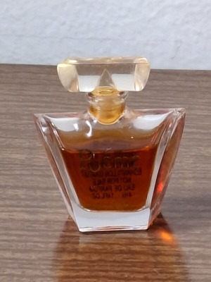Lancome Paris Poeme vintage parfum used, 4 ml mini bottle