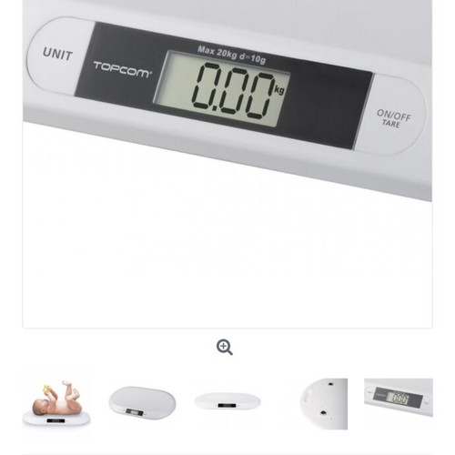 Topcom digital baby scale like new