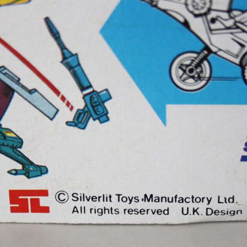 Vintage 80's Rock Runner figure G Man Troops Masters of the Universe He-Man Silverlit sealed new