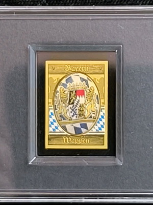 3000 Francs CFA WAPPEN gold .999 new with certificate