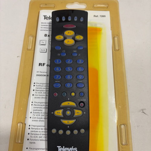 Televes remote control for all TV, HIFI, SAT new