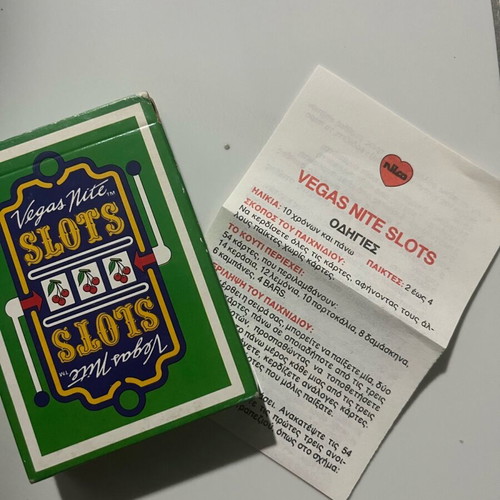 Vegas Slots pocket board game 1989 new