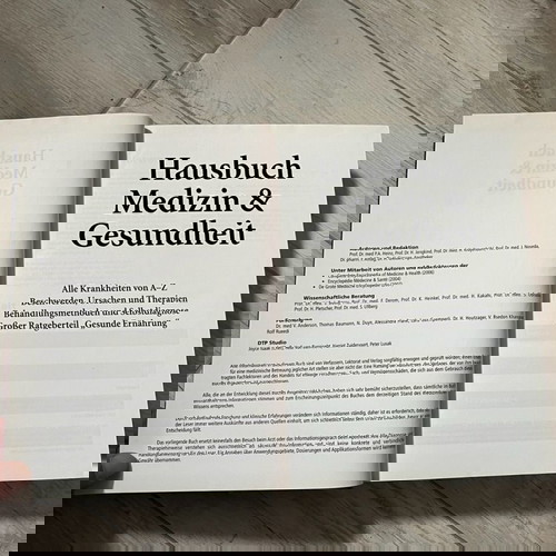 Енциклопедия Медицина и здраве, на немски език