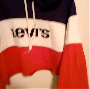 Μπλούζα Levi's φούτερ με κουκούλα