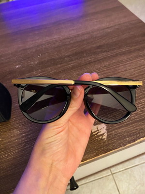 Dolce & Gabbana black sunglasses with case, like new