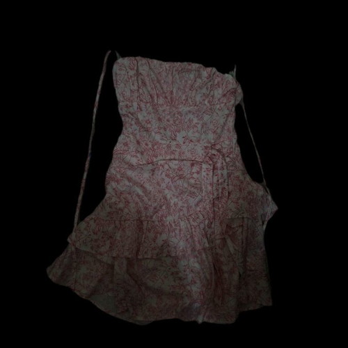 Hippie summer dress short pink new