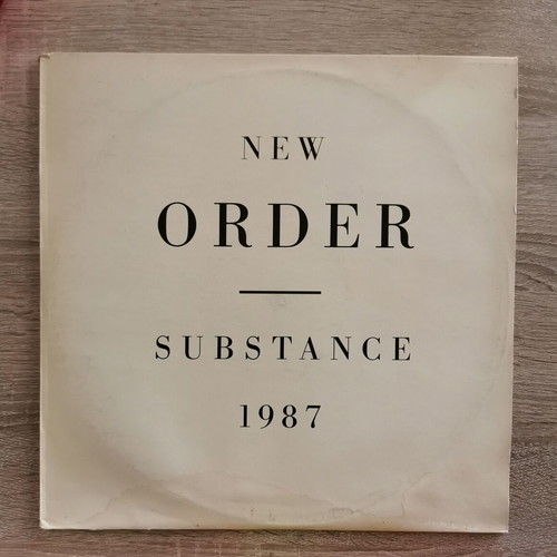 New Order Substance 1987 vinyl used, Greek pressing