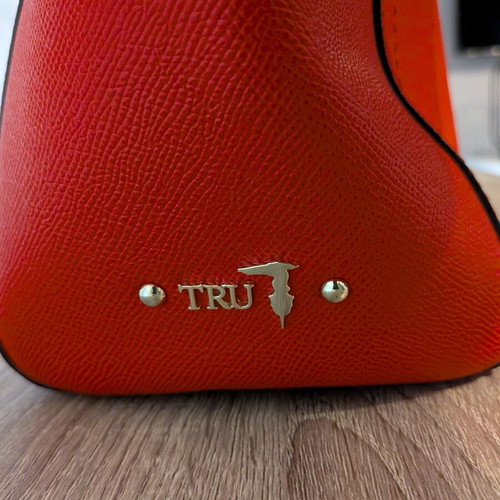 Trussardi Tote bag like new, red shoulder bag