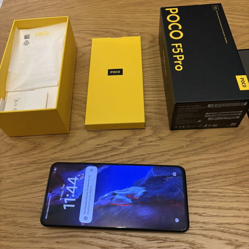 Xiaomi Poco F5 Pro smartphone like new, 256GB, Dual SIM, black