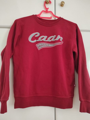 Caan kids sweatshirt size 11/146 red like new unisex