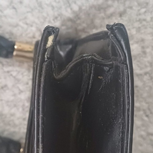 Black handbag used