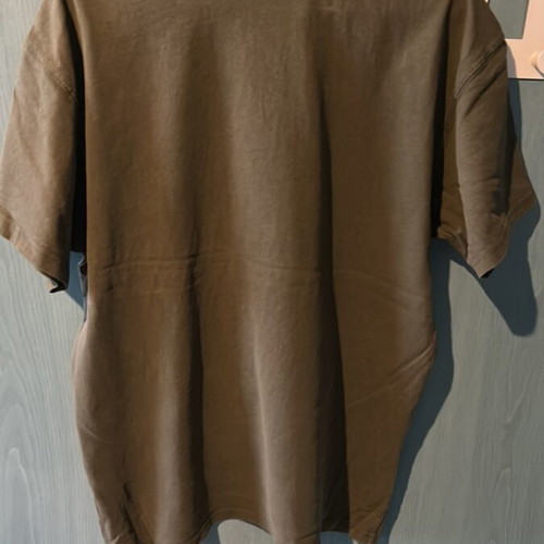 Nike T-Shirt L khaki like new with embroidered logo