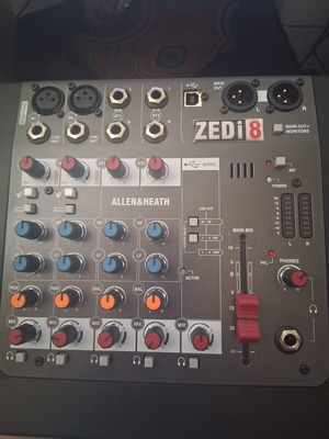 Allen & Heath ZEDi-8 αναλογική κονσόλα μίξης καινούργια