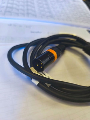 Accu-Cable Ac-pro καλώδιο XLR αρσενικό DMX 1 μέτρο σαν καινούργιο