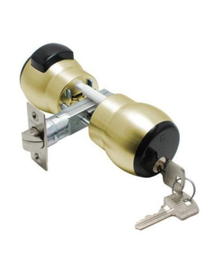 Meroni N14-US3 Door Lock New, Gold, Keyed Entry