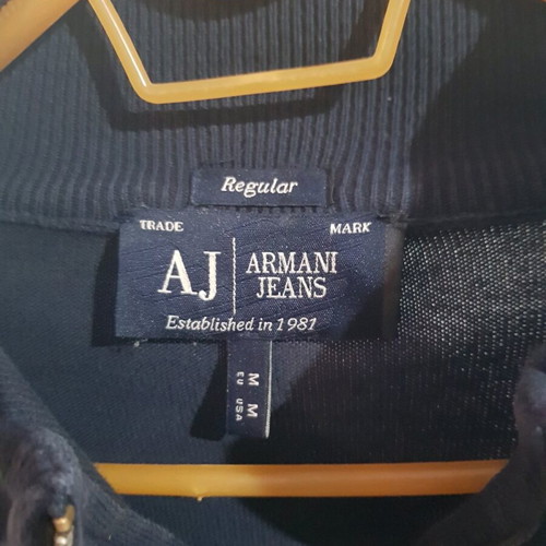 Armani Jeans cardigan used, size M, blue