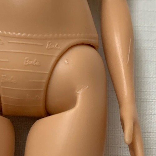 Barbie Millie Face doll used with defects