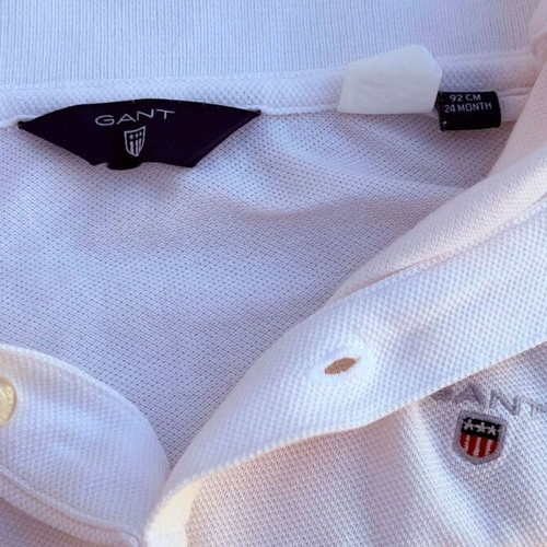 Gant t-shirt for 2-year-old children like new, white, size 92 cm