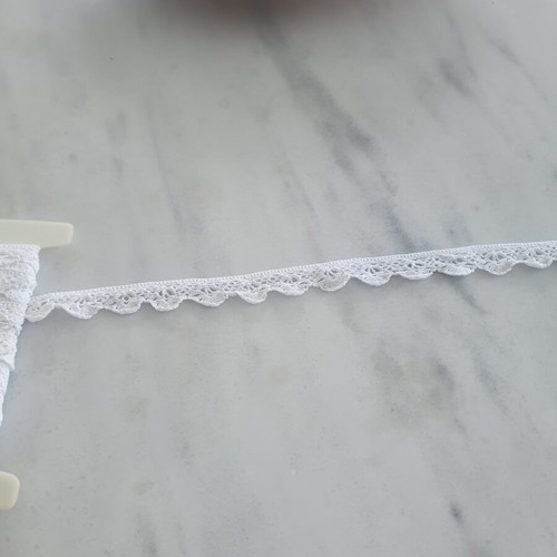 Cotton lace 100% decorative, 11.5cm, new