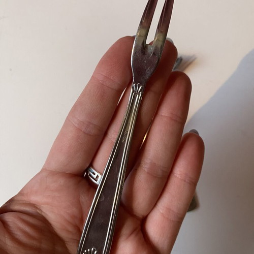 Inox vintage forks set of 9, excellent condition