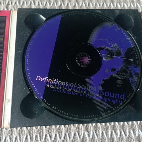 Definitions of Sound 2 CD like new, electronic trance compilation