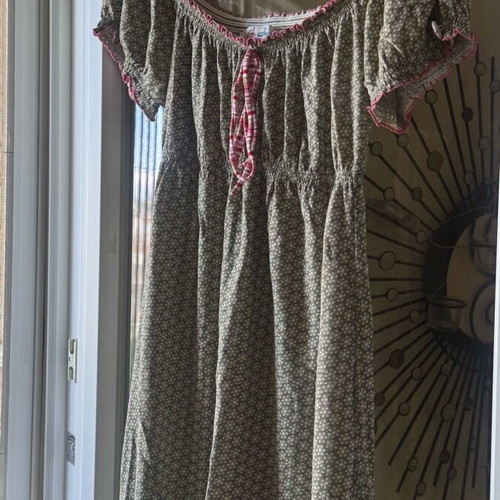 BSB mini dress like new, green and pink, size M