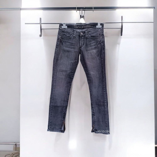 Denim women's gray pants small like new, 100% cotton
