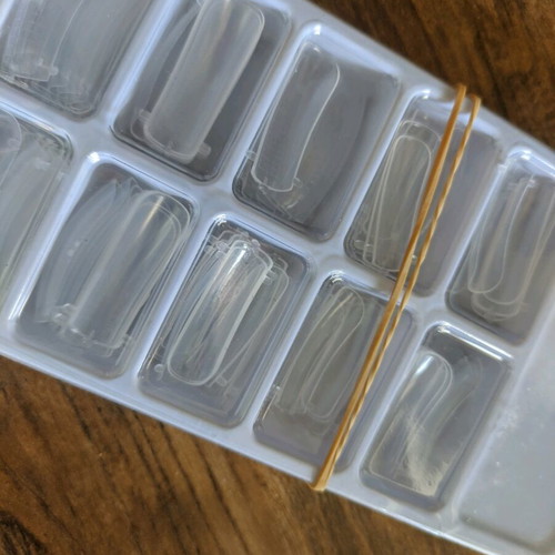 Nail kit acrylic building semi-permanent like new