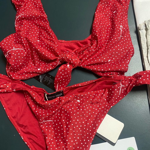 Armani Exchange women's swimsuit new, red