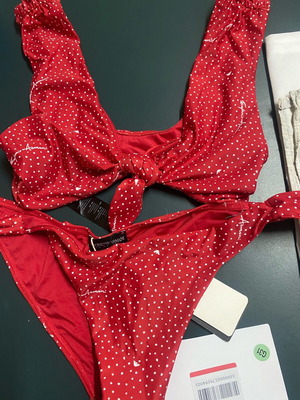 Armani Exchange women's swimsuit new, red