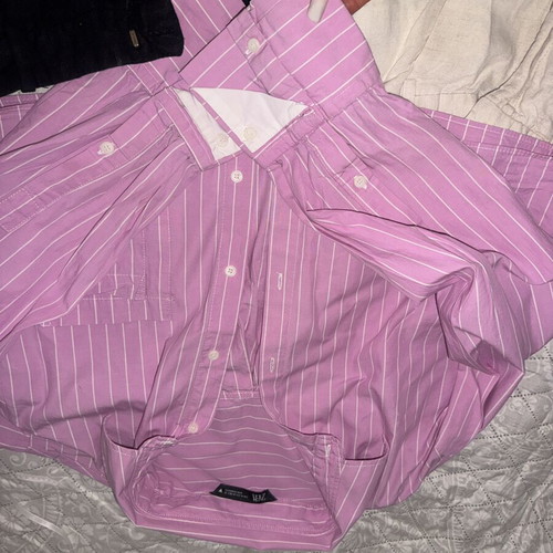 Zara t shirt and 2 linen shorts like new, black and pink