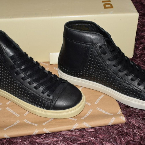 Diesel Off Your Rocker Exposure Mid sneakers new, size 36, black