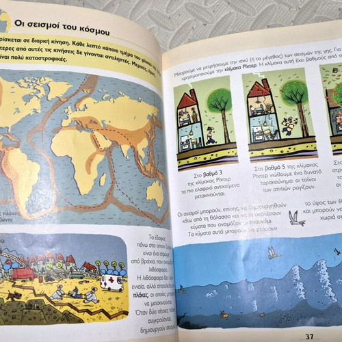 Larousse Children's Books used, first encyclopedia, atlas, why books