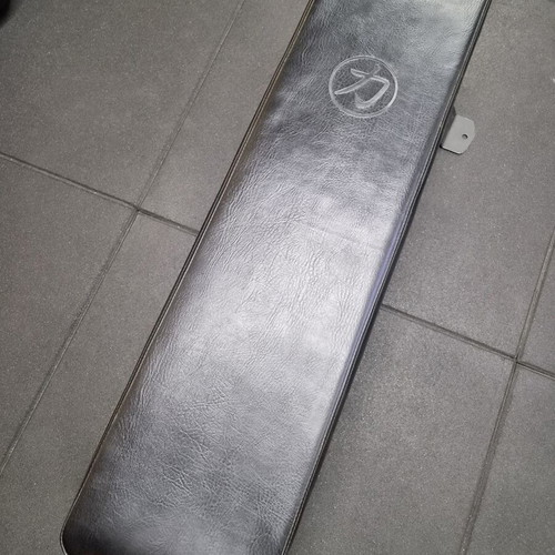Strength Shop gym bench used, sturdy flat design