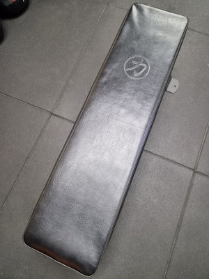 Strength Shop gym bench used, sturdy flat design