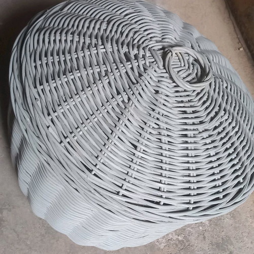 Large bamboo basket used