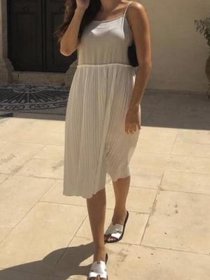 Φόρεμα Zara λευκό